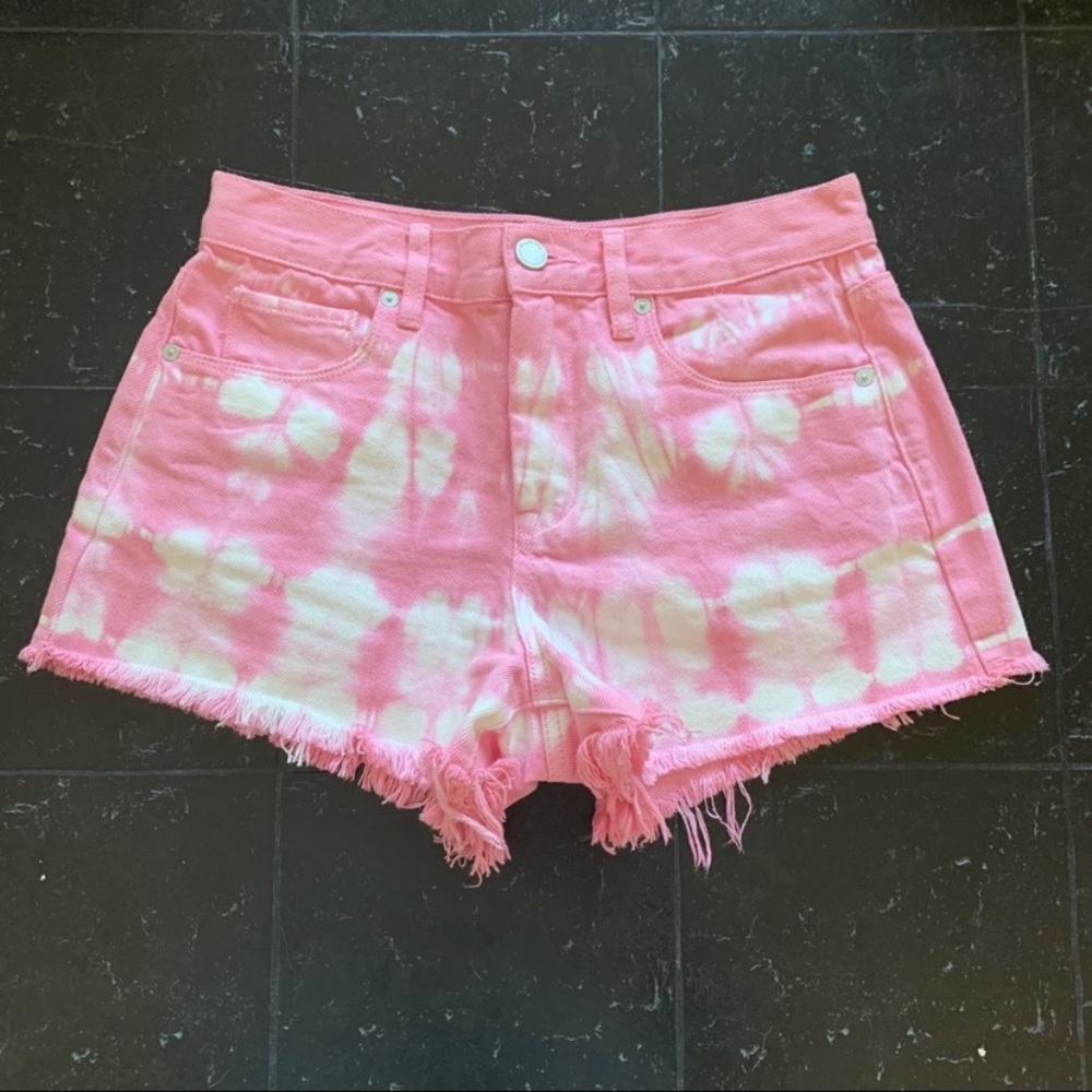 Blank NYC High Wasted Tie Dye Shorts Size 26